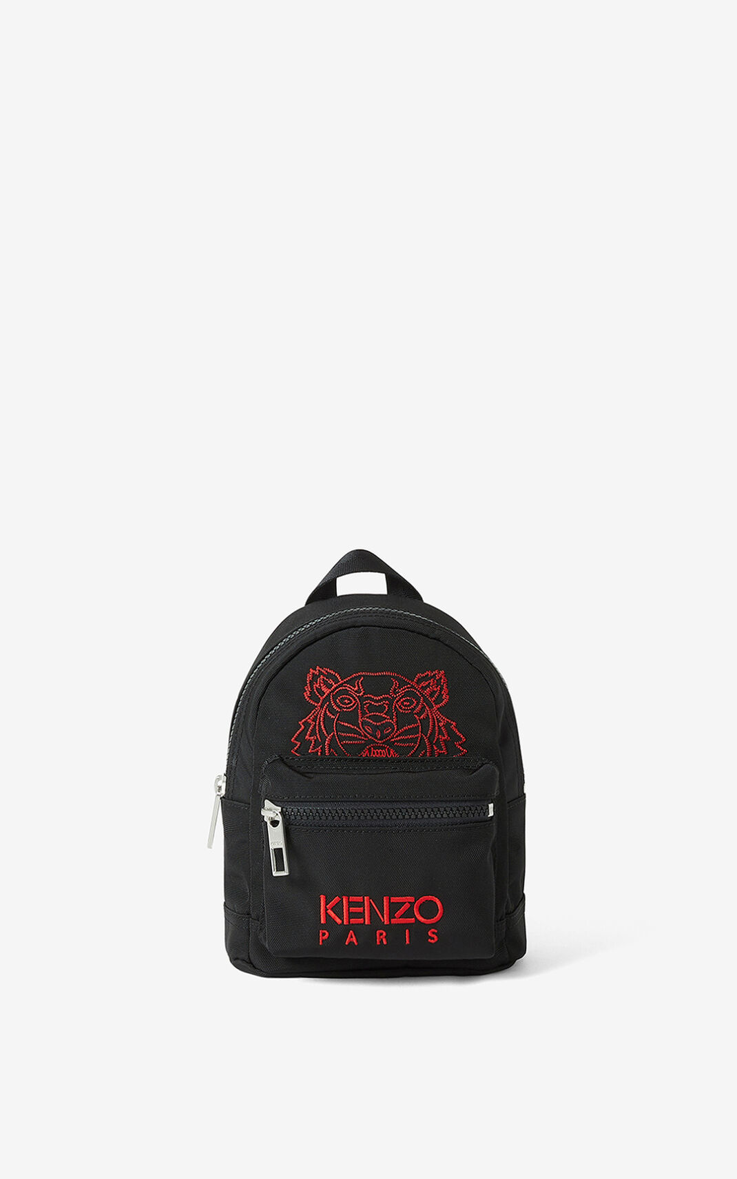 Sac À Dos Kenzo Kampus Tiger Toile mini Homme Noir | PSTL-61970